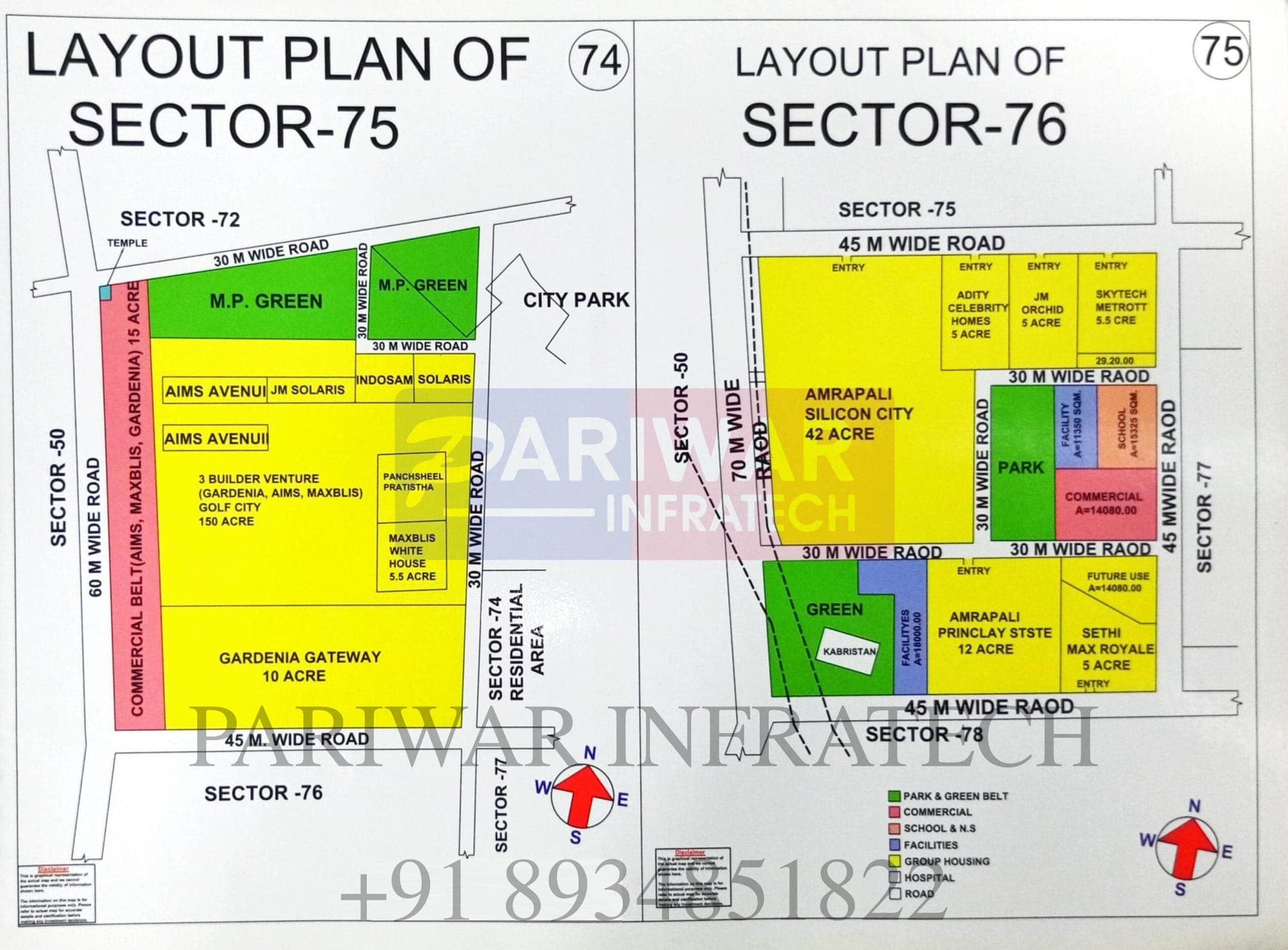 Sector 75 And 76
